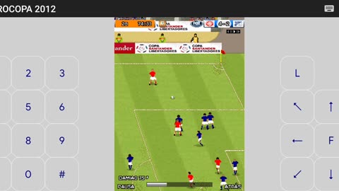 Campanha Inter x Boca - Jogo 1 - Libertadores 1 - PES Java Game