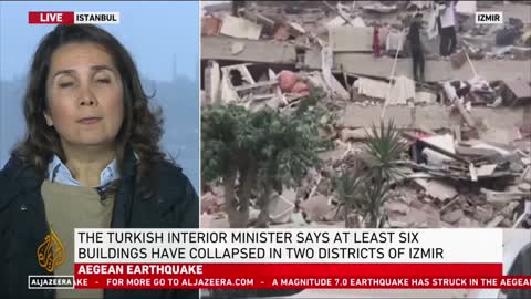 Breaking News: Earthquake of magnitude 7.0 hits western Turkey, Greece