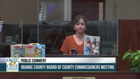 Vaccine Injury Testimony Presented to Orange County Mayor And Commissioners