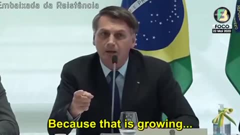 President Bolsonaro Asking the Citizens of Brazil to Get Armed Up to Prevent Communist Takeover