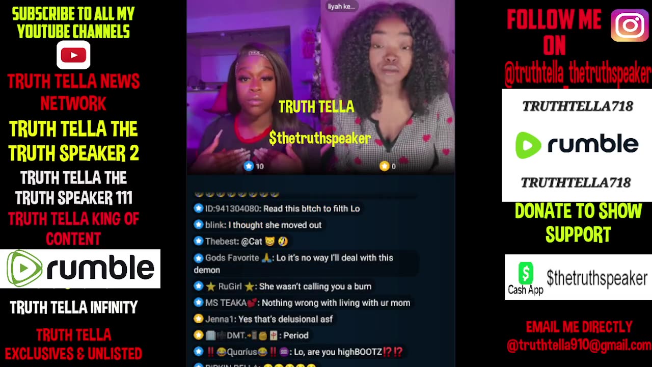 MADAM LO TAKES OVER LATENIGHT'S LIVE & READS LIYAH FOR FILTH THEN LINES HER