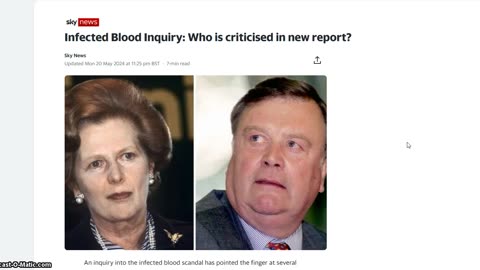 Government admit to infecting the public decades later