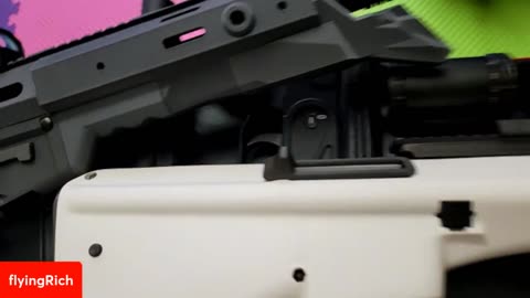 Steyr AUG 3D Printed Ejection Port Deflector Testing