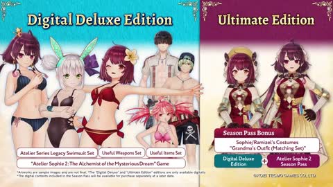 Atelier Sophie 2 The Alchemist of the Mysterious Dream - Story Trailer PS4