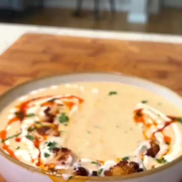 Roasted Cauliflower Soup