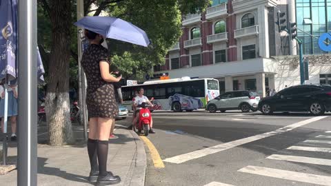 Bar street, Nightlife,China girl, 4k China walk,Changsha city1