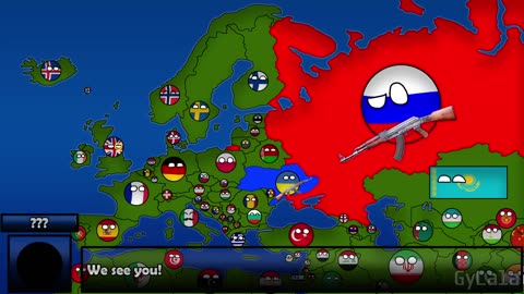 Europe Alien Invasion [Countryballs Map] GyLala