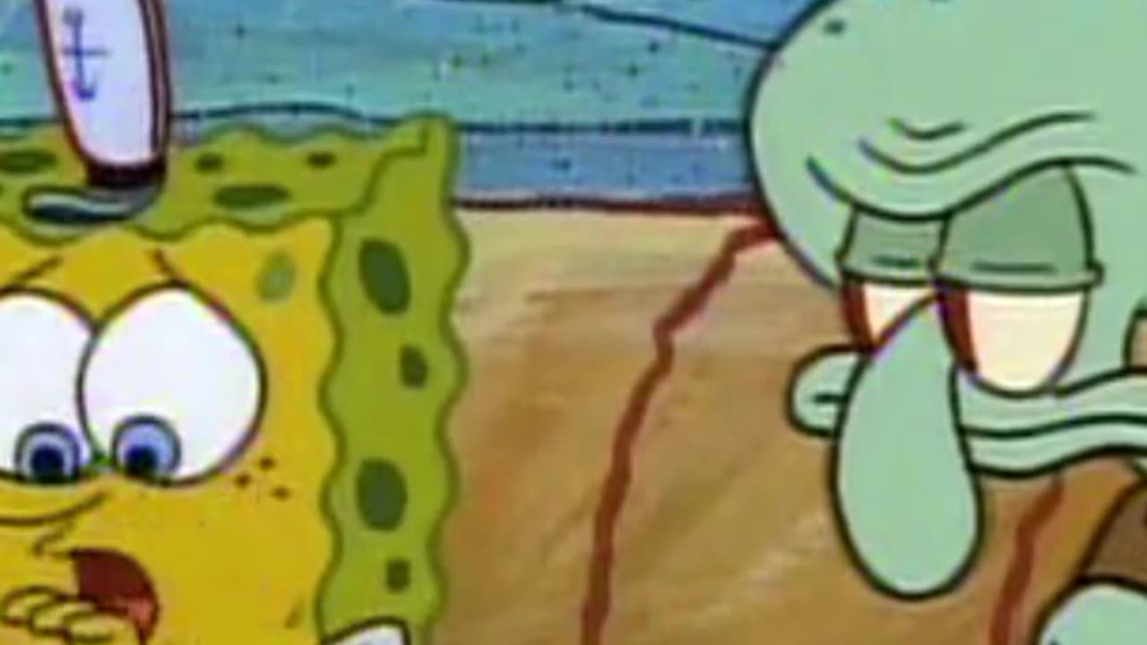 Squidward made the mistake of his life by asking SpongeBob to drive