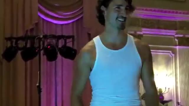 Crime Minister Justin Trudeau the dictator striptease