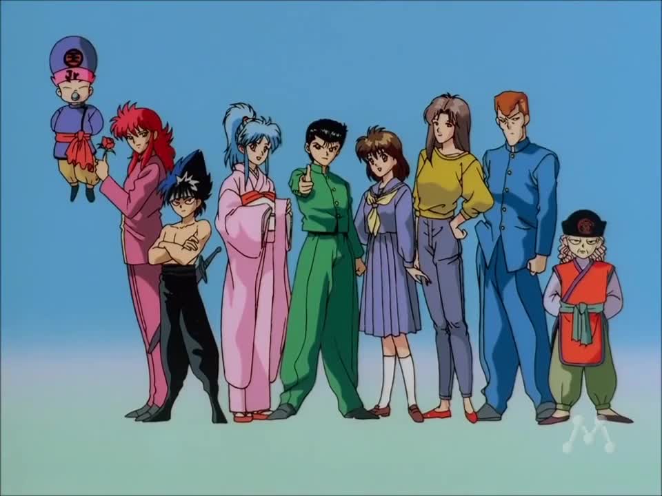 Yu Yu Hakusho - Abertura exibida na Rede Manchete Remasterizada!