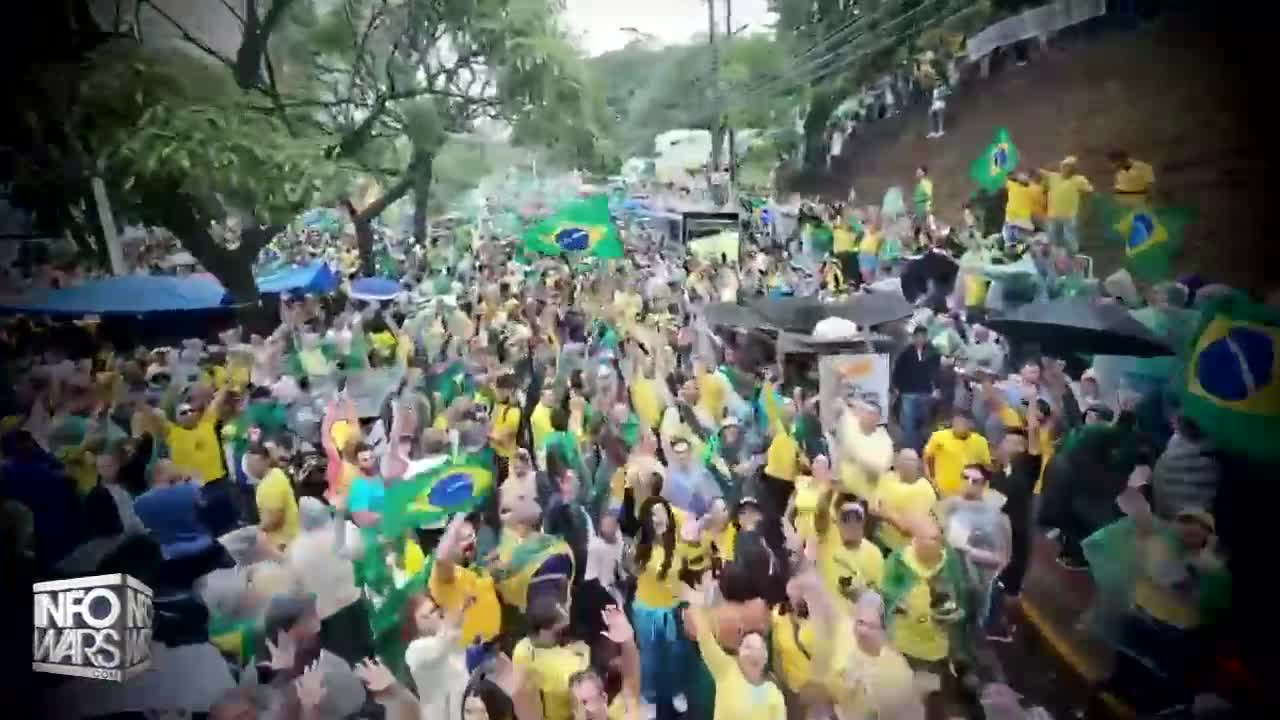 Brazilian Protests Continue To Grow By The Millions