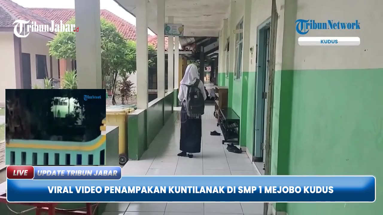 viral seconds of the scary kuntilanak appearance