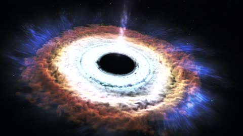 NASA- Massive Black Hole Shreds Passing Star