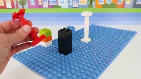 Best Toy Learning Video for Kids Building Block Lego Car Track!