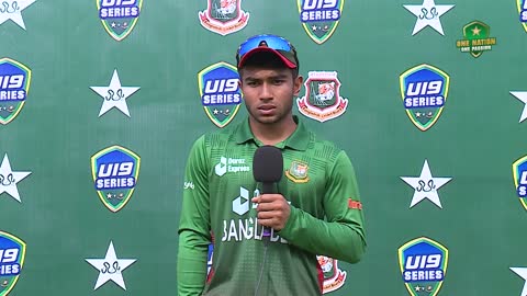 'It Was Overall A Very Good Experience' - Bangladesh U19 Captain Ahrar Amin Speaks After T20 Series