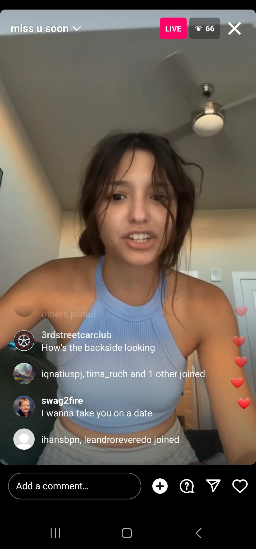 Layla jenner ig live 1