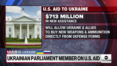 UKRAINIAN PARLIAMENT MEMBER ON U.S. AID