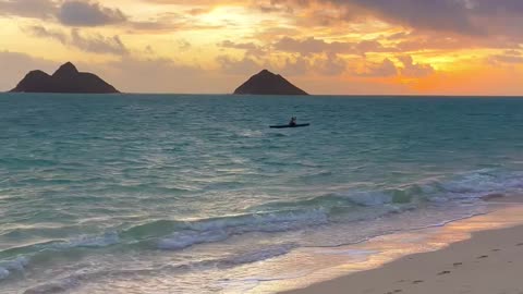 “Wake up with the world.” 📍Lanikai Beach, O’ahu