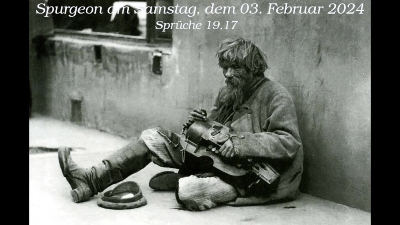 Spurgeon am Samstag, dem 03. Februar 2024