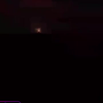 On the footage, presumably, the moment a shell hit a TV tower in the Ukrainian city of Rivne