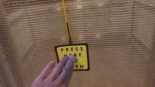 Emergency elevator door cover