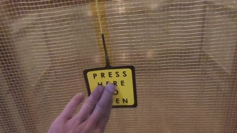 Emergency elevator door cover