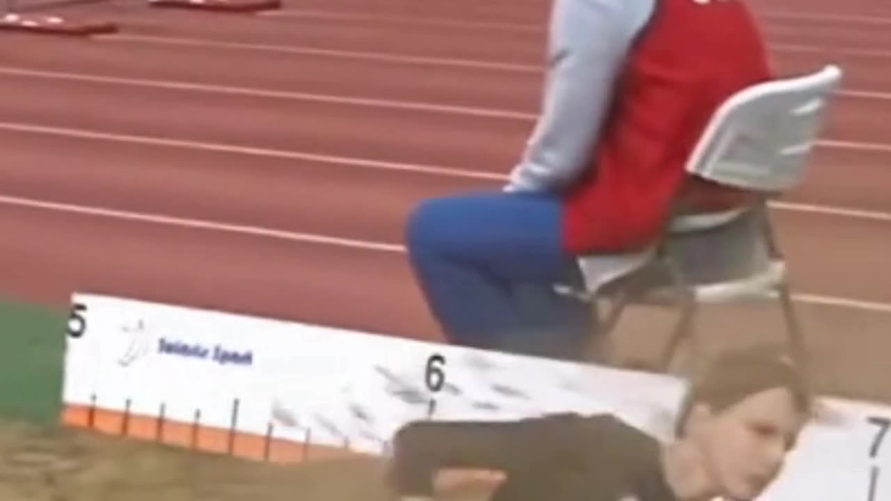 Women's beautiful long jump