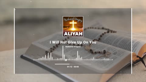 Nathaniel Gregory - I Will Not Give Up On You (Music Visualizer)