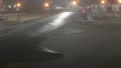 Flaps down Airbus A320 PR-MBH