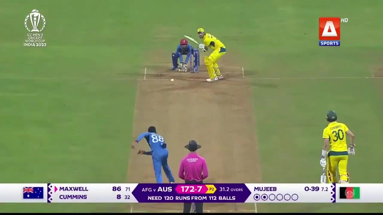 Australia VS Afghanistan ICC CWC23