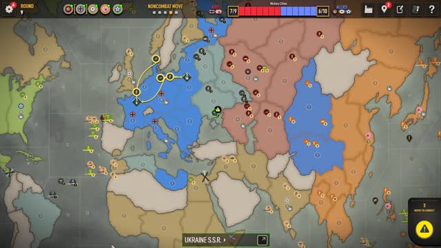 Platinum Match Axis, V. Goldeneye, Ep.10. Axis and Allies Online, how to recover from devasting DICE