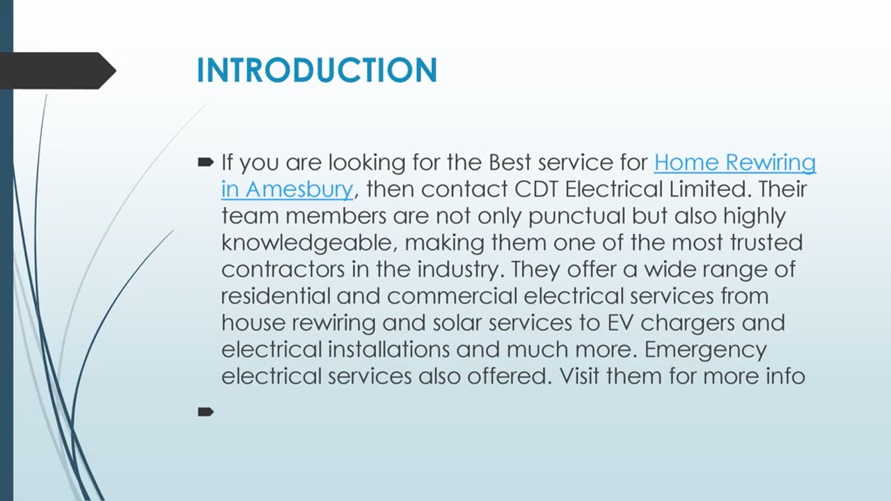 Get The Best Home Rewiring in Amesbury.