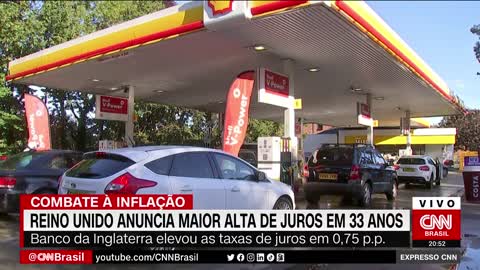 Reino Unido anuncia maior alta de juros em 33 anos