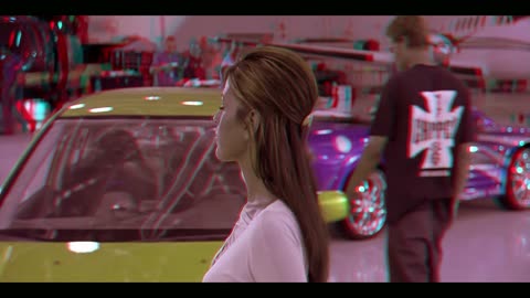 3D Anaglyph 2 Fast 2 Furious 4K 80% MORE BACKGROUND DEPTH P7