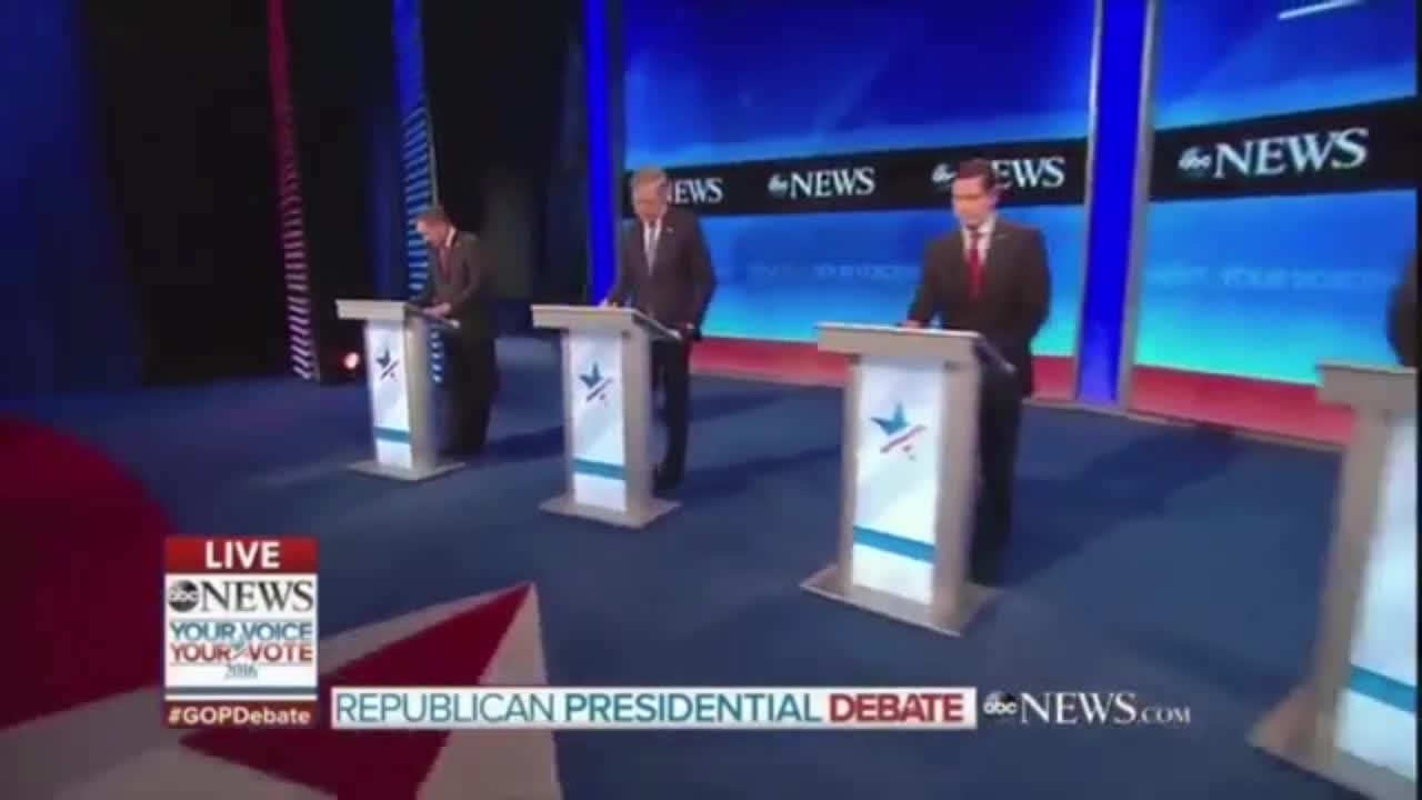 Yakety Sax Republican Presidential Debate Introductions (Benny Hill)