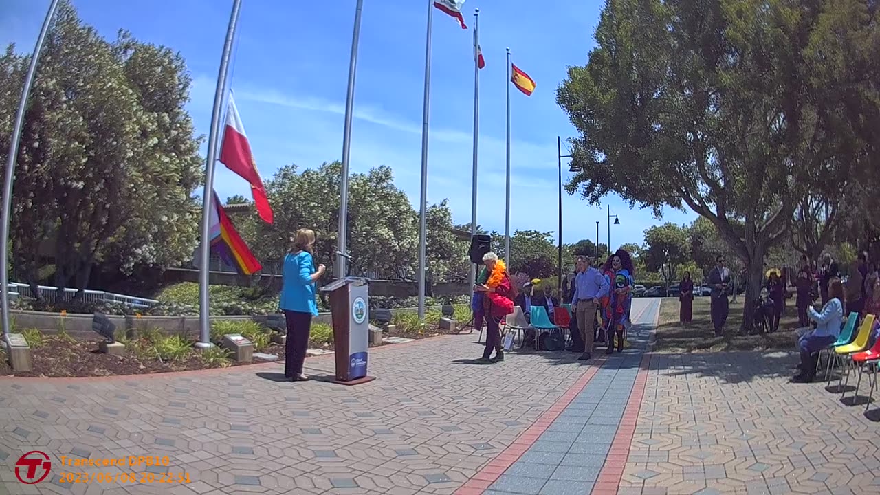 Silicon Valley, LGBTQ Flag Is Raised Up The Pole With the American Flag - Wow!