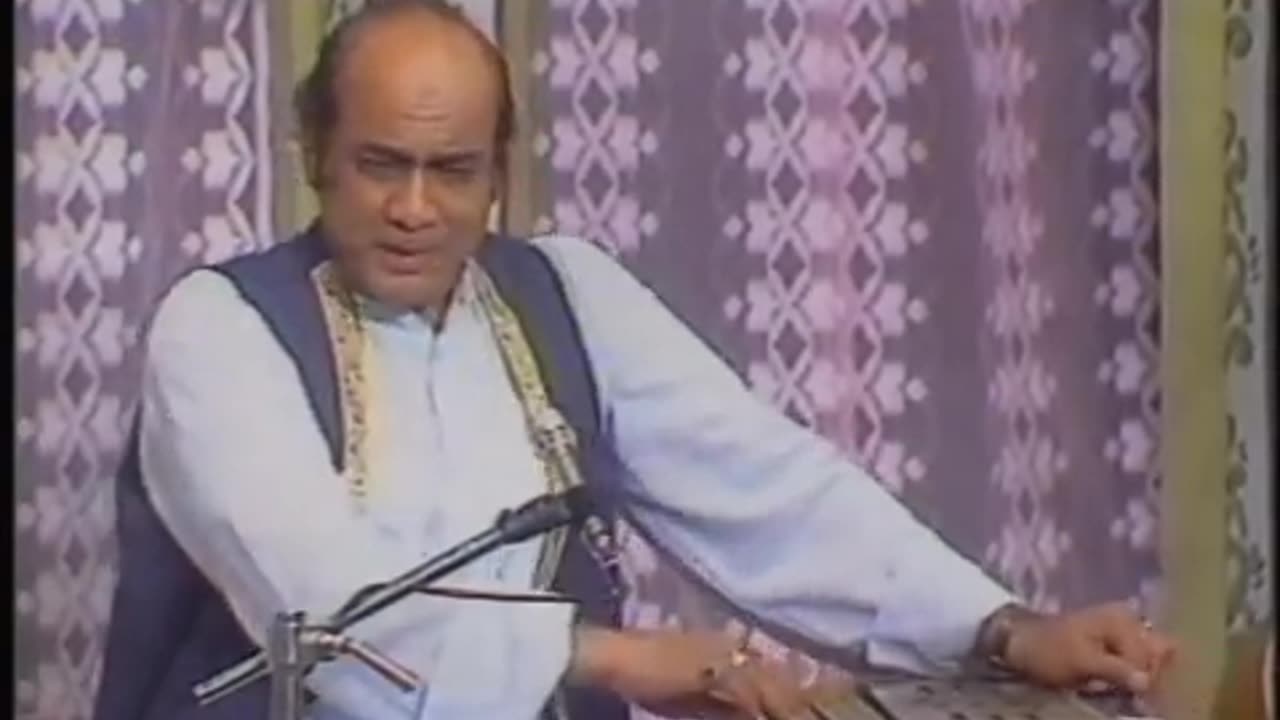 Ustad Mehdi Hassan presents a Gazal