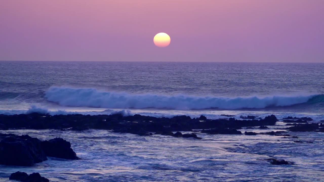 Beautiful nechure sunset