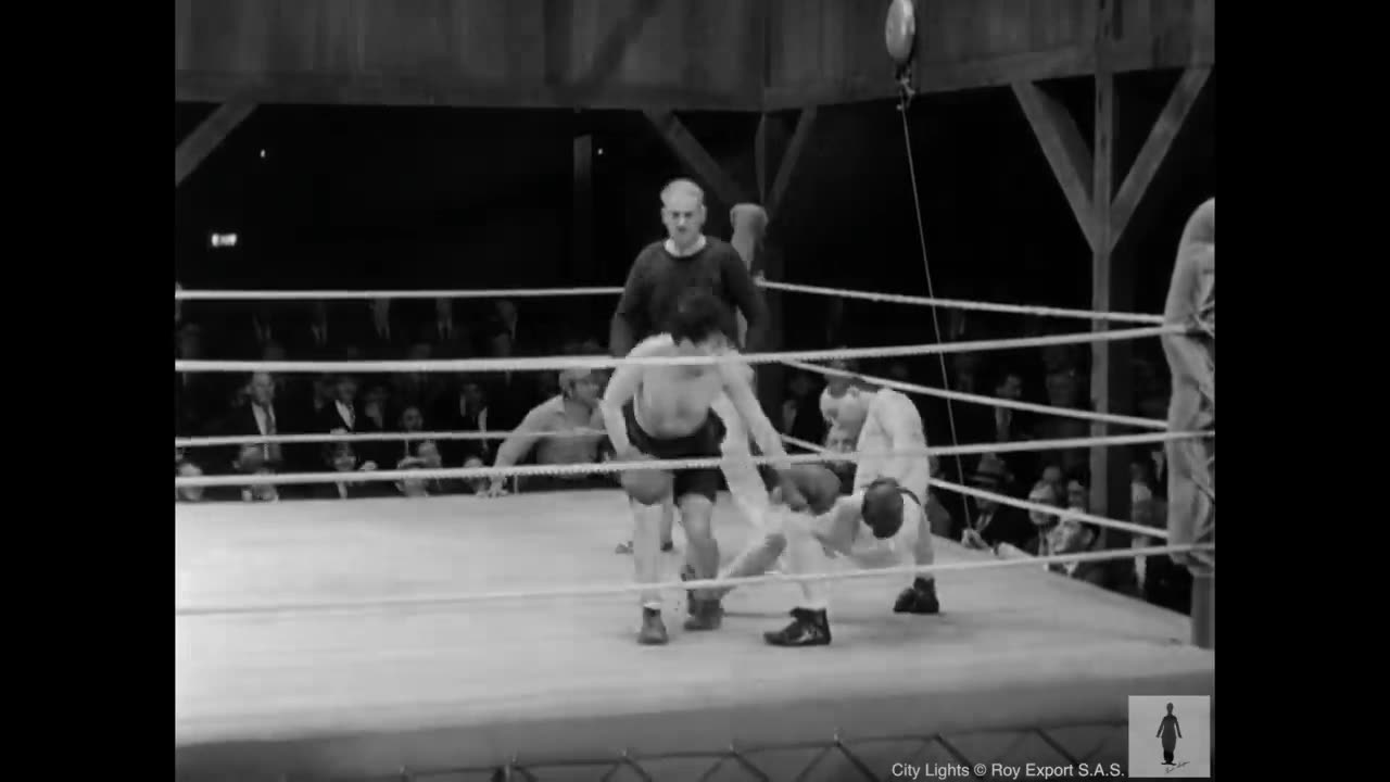 Charlie Chaplin Boxing match