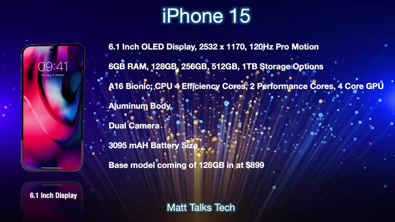 iPhone 15 price and Features . New designs