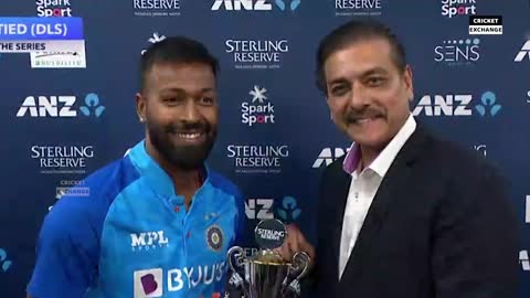 Hardik Pandya heart winning gesture for Surya in Trophy celebration after India won Ind Vs Nz3rd T20