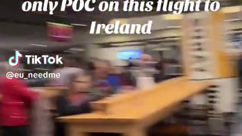 The Only Black Person On Flight To Ireland