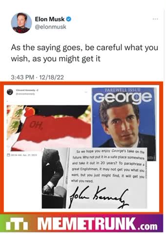 ‘You get what you need’ vibes