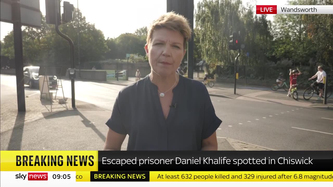 Terror suspect Daniel Khalife spotted in Chiswick, West London