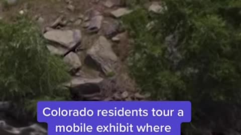 Colorado residents tour a mobile exhibit where wastewater turns into drinking water