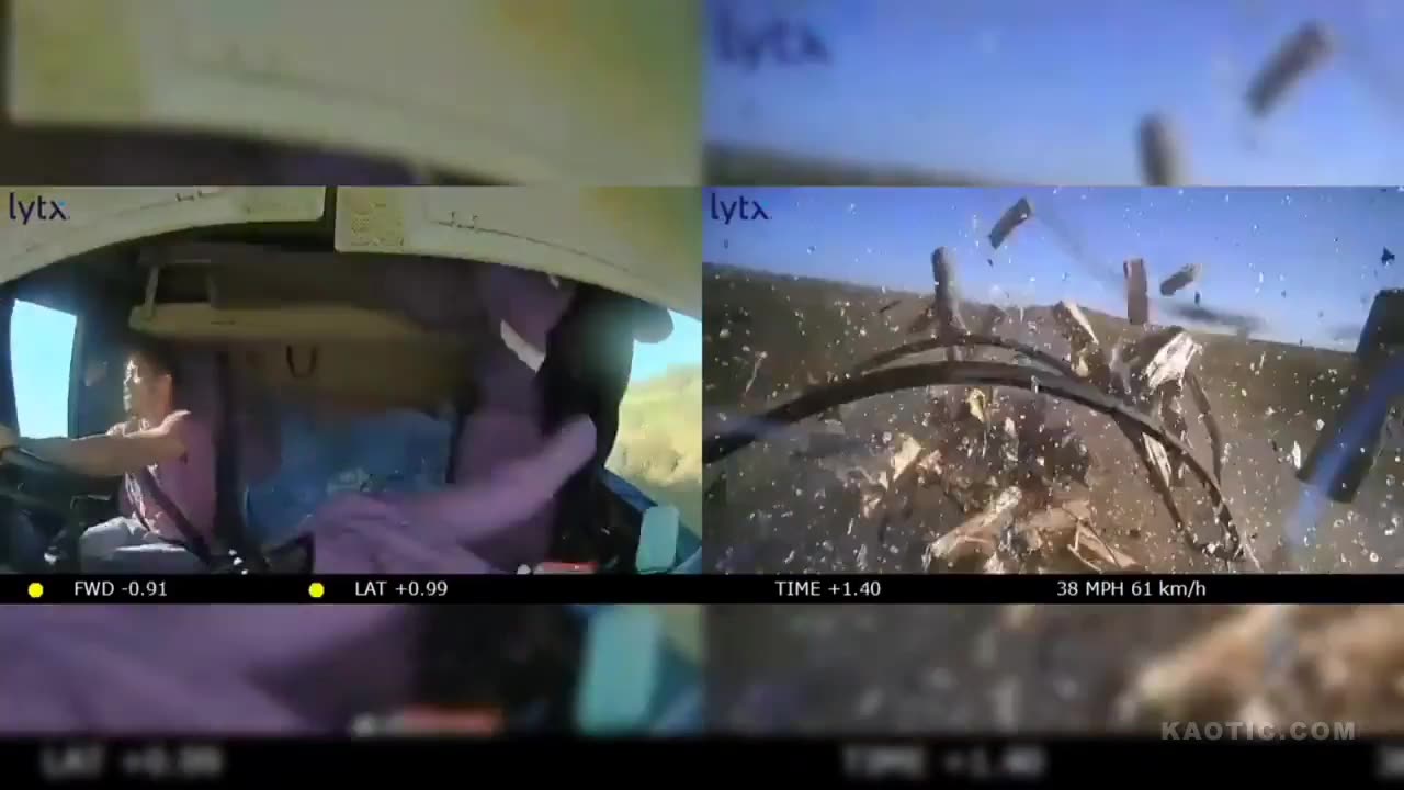 Moment Of Deadly Head On Crash In South Africa