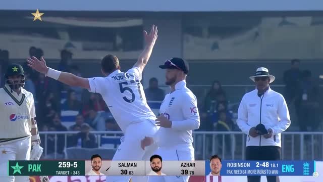 Ollie Robinson's Match-Winning Spell Pakistan vs England 1st Test Day 5 PCB MY2T