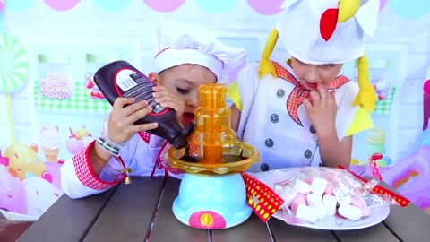 funny stories with toy and childrens