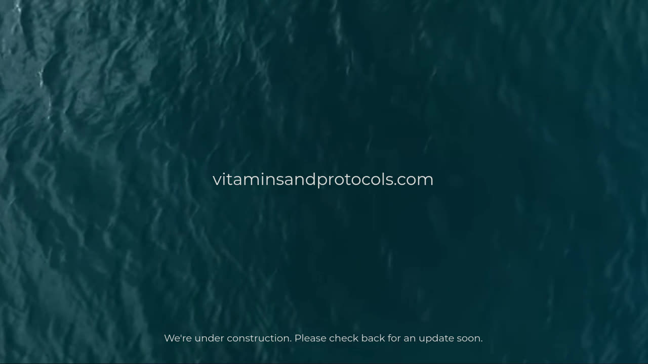 Vitamins and Protocols Coming Soon