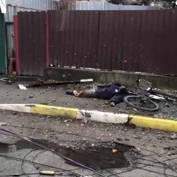 The first videos from Bucha.